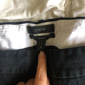 J crew Minnie size 4 black business pant